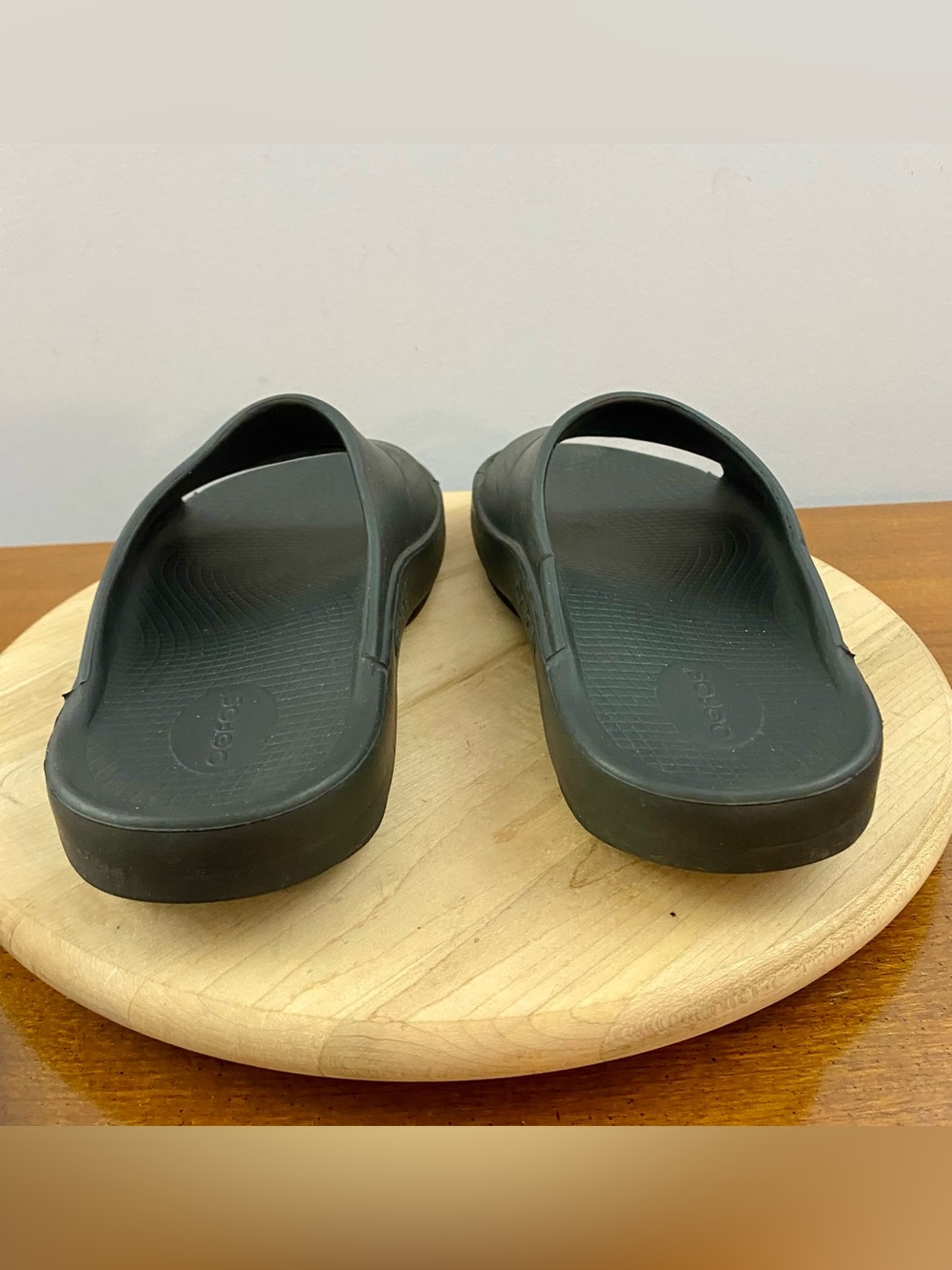 OOFOS‎ OOAHH Slides Black  Recovery Slides Sandals Mens Sz 12 Athletic Workout - Picture 4 of 12